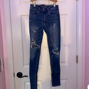 American Eagle distressed jeans